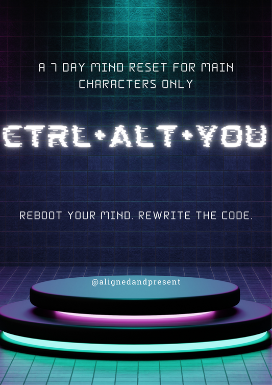 CTRL+ALT+YOU: Reboot the Mind. Rewrite the Code.